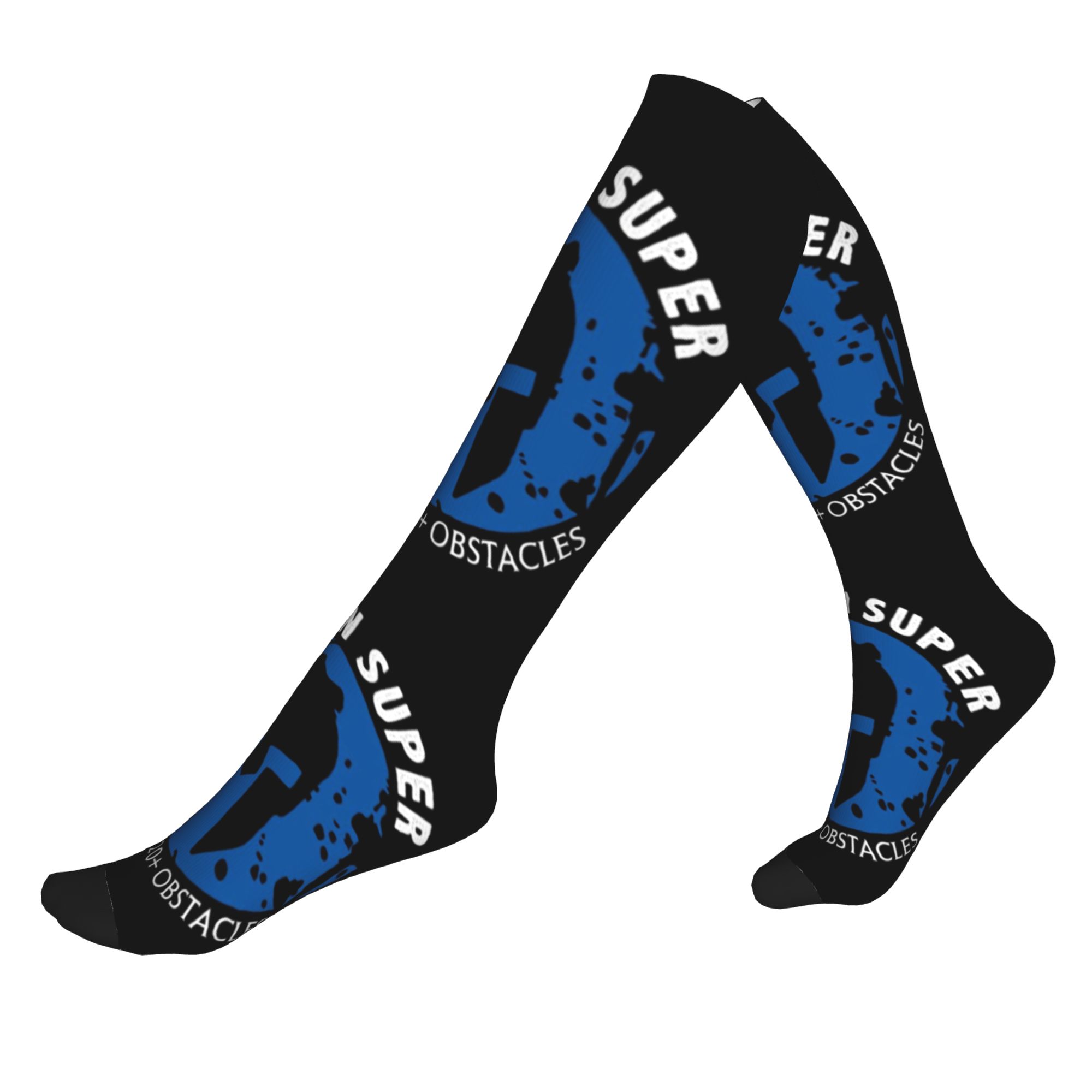 Pipe Bending Spring - Große Spartan Race Logo Herren-Sport-Kompressionssocken, Unisex,