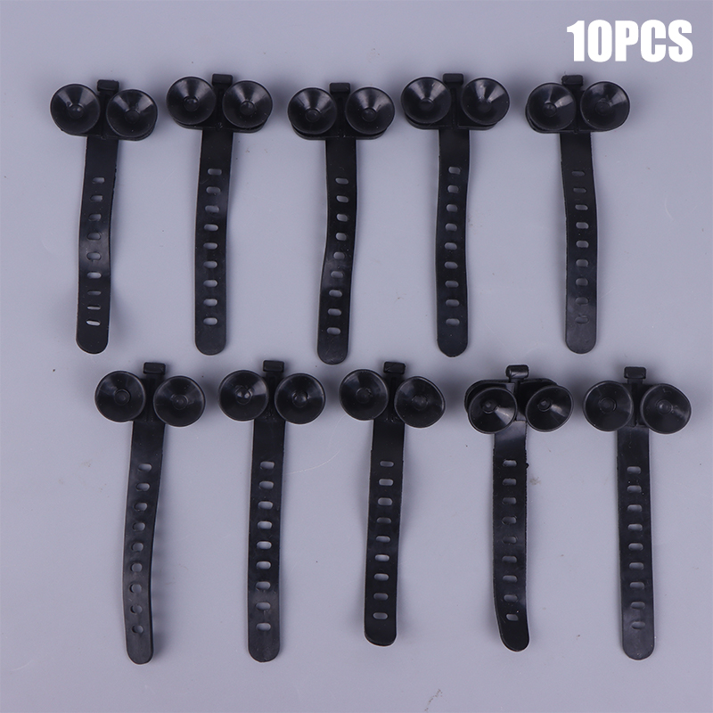 Plastic Pipe Clip - 10 Teile/satz Aquarium Krawatte Saugnäpfe Aquarium