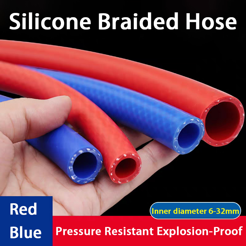 Flexible Hose Braided - 1 Meter verdickter Silikonschlauch, hochdruck- und