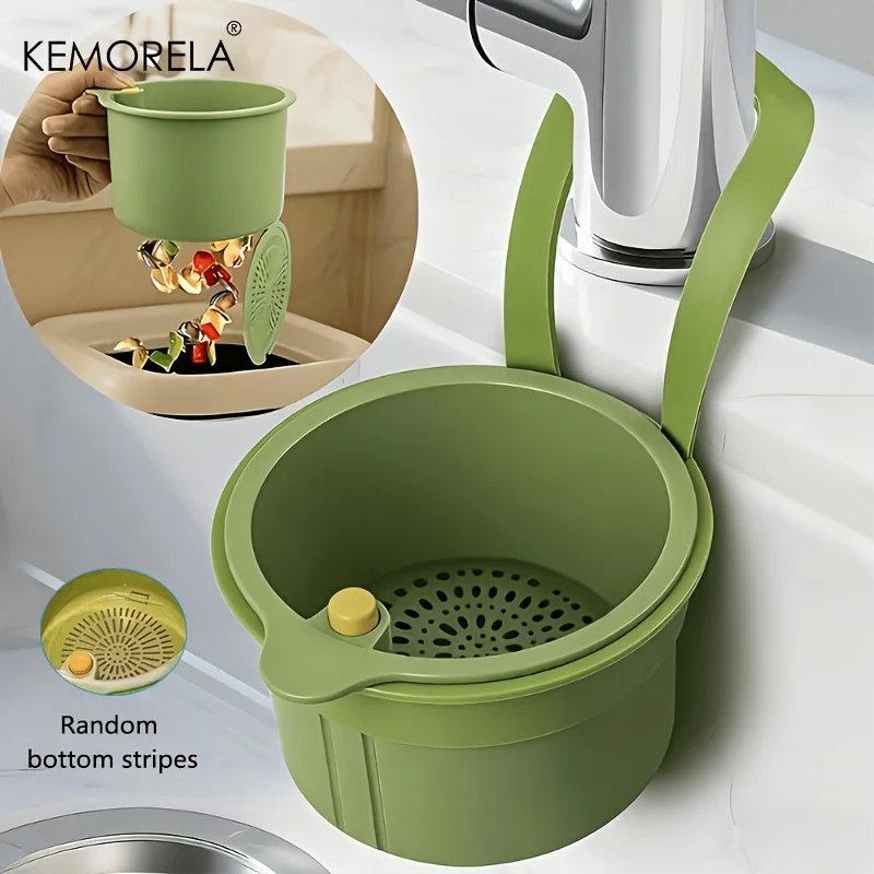 Silicone Tap Washer - 1 Stück Selbstreinigender Küchenspülbecken-Siebkorb mit automatischer