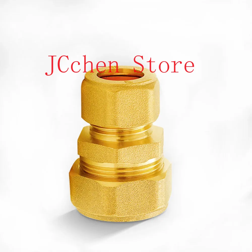 Compression Fitting Brass - Messing 6/8/10/12/14/15/16/18/22mm Rohr Rohr Fitting Doppel