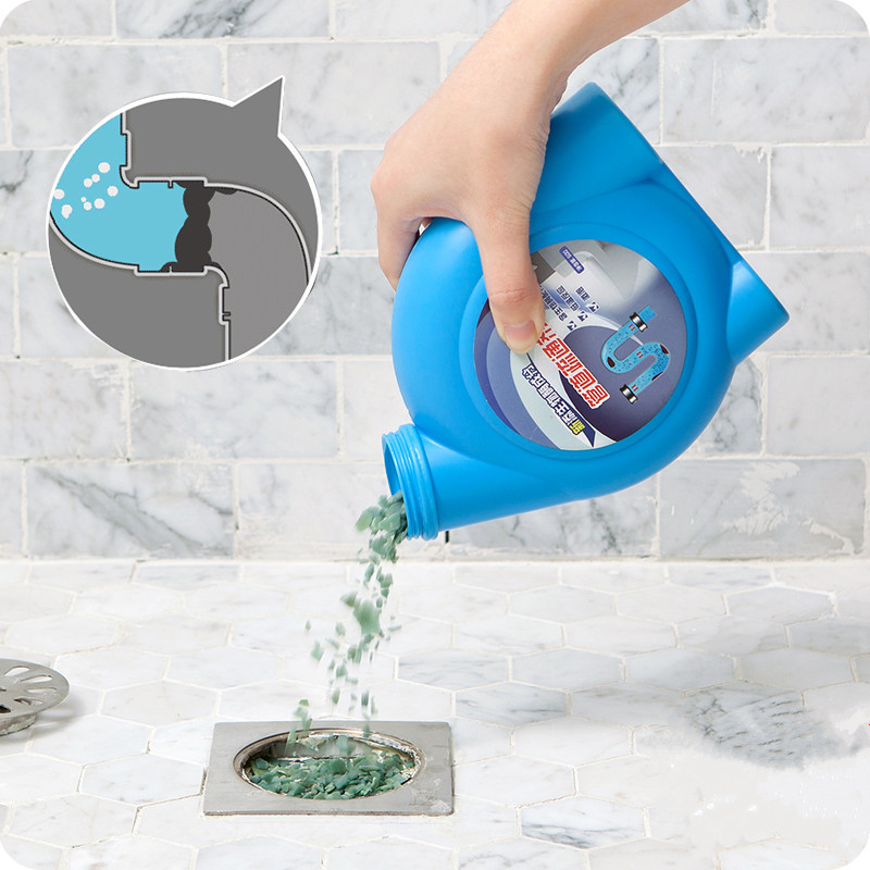 Pipe Freeze Spray - 600g Effizienter Abwasserrohr-Entstopper für Küchenspüle, Haarabfluss-Entferner,