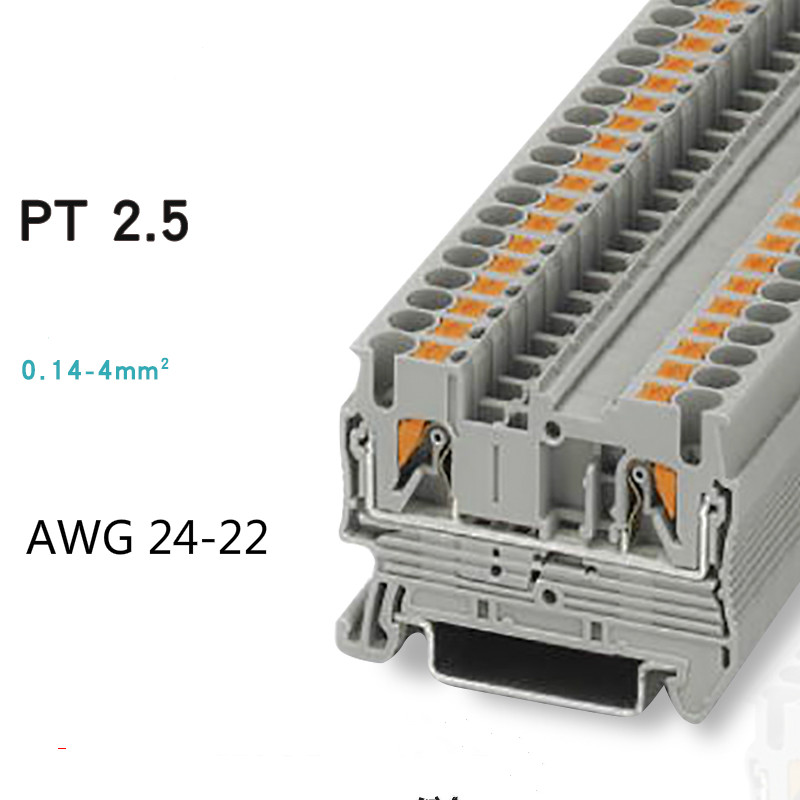 Push Fit Connector - 100 Stück Typ Schnellverbinder für Verkabelung,