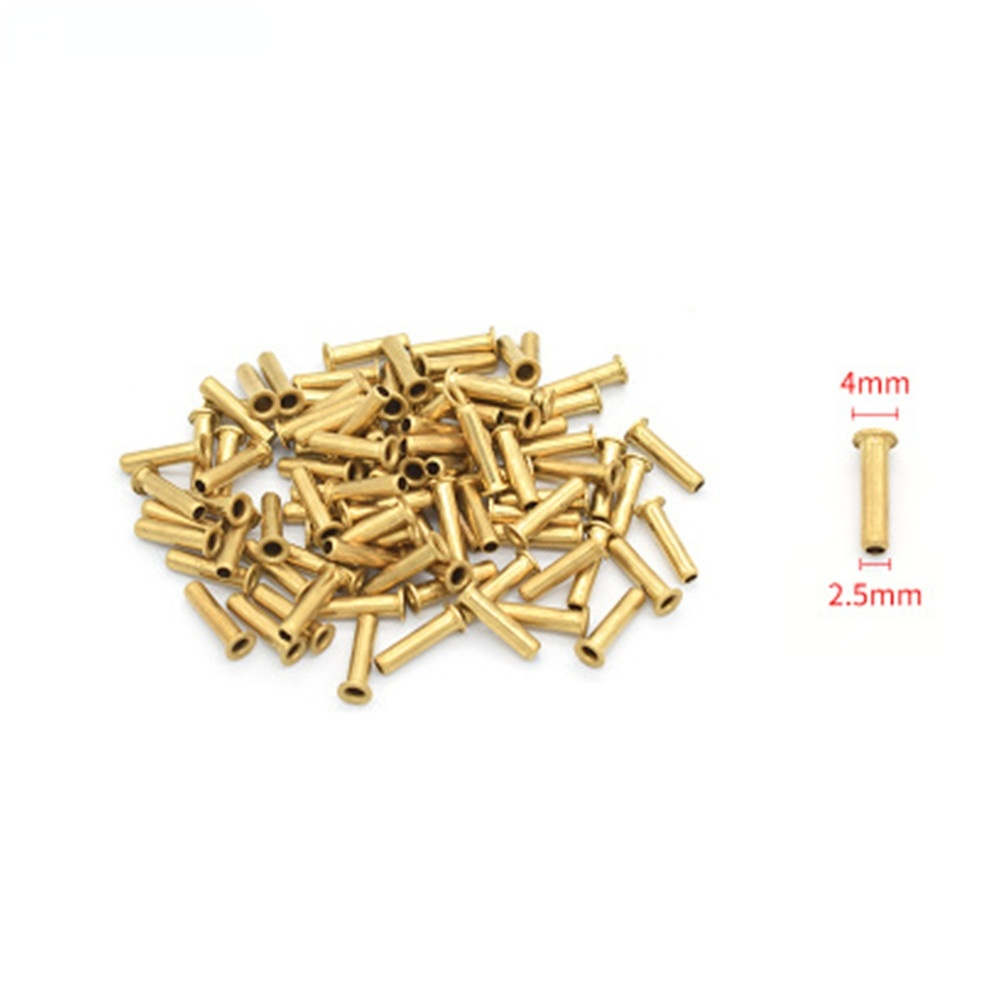 Compression Fitting Brass - 10 Stück Messingschlauchbuchse 4 6 8