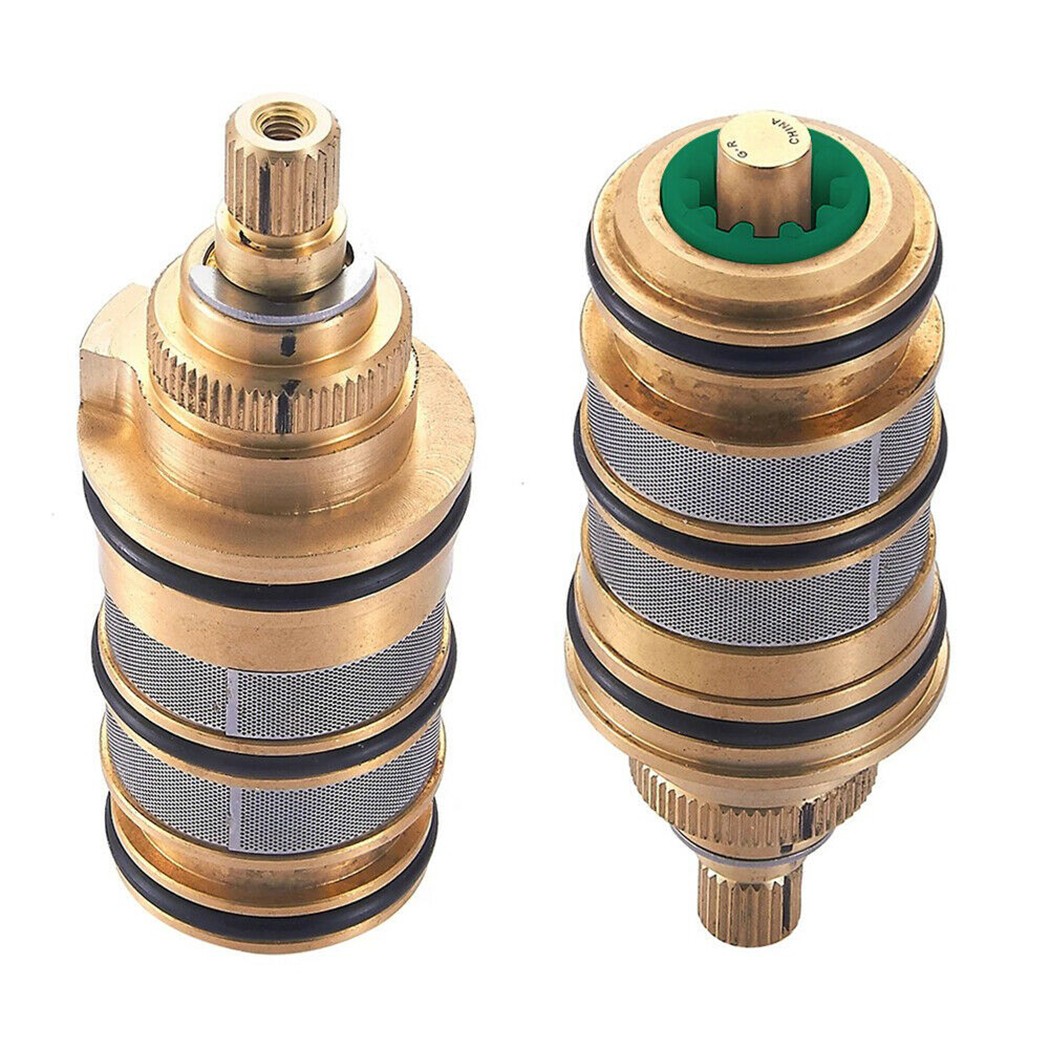Shower Valve Cartridge - Messing-Ersatz-Thermostatkartusche für Duscharmaturen – Reparaturset für