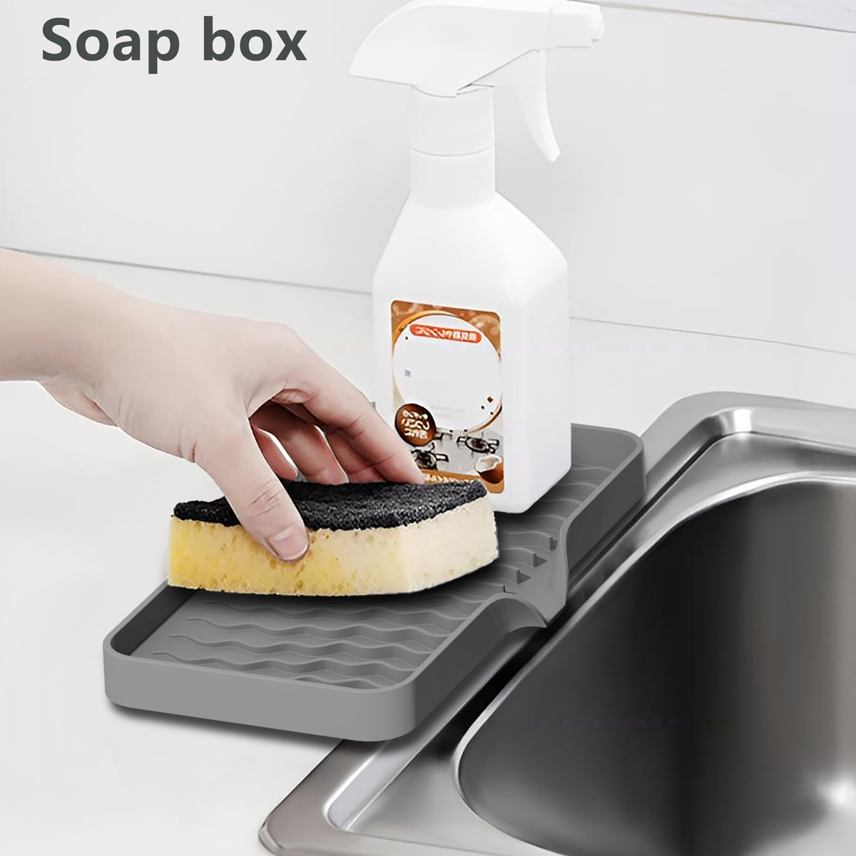 Silicone Tap Washer - Silikon Wasserhahn Matte Küche Waschbecken Tablett