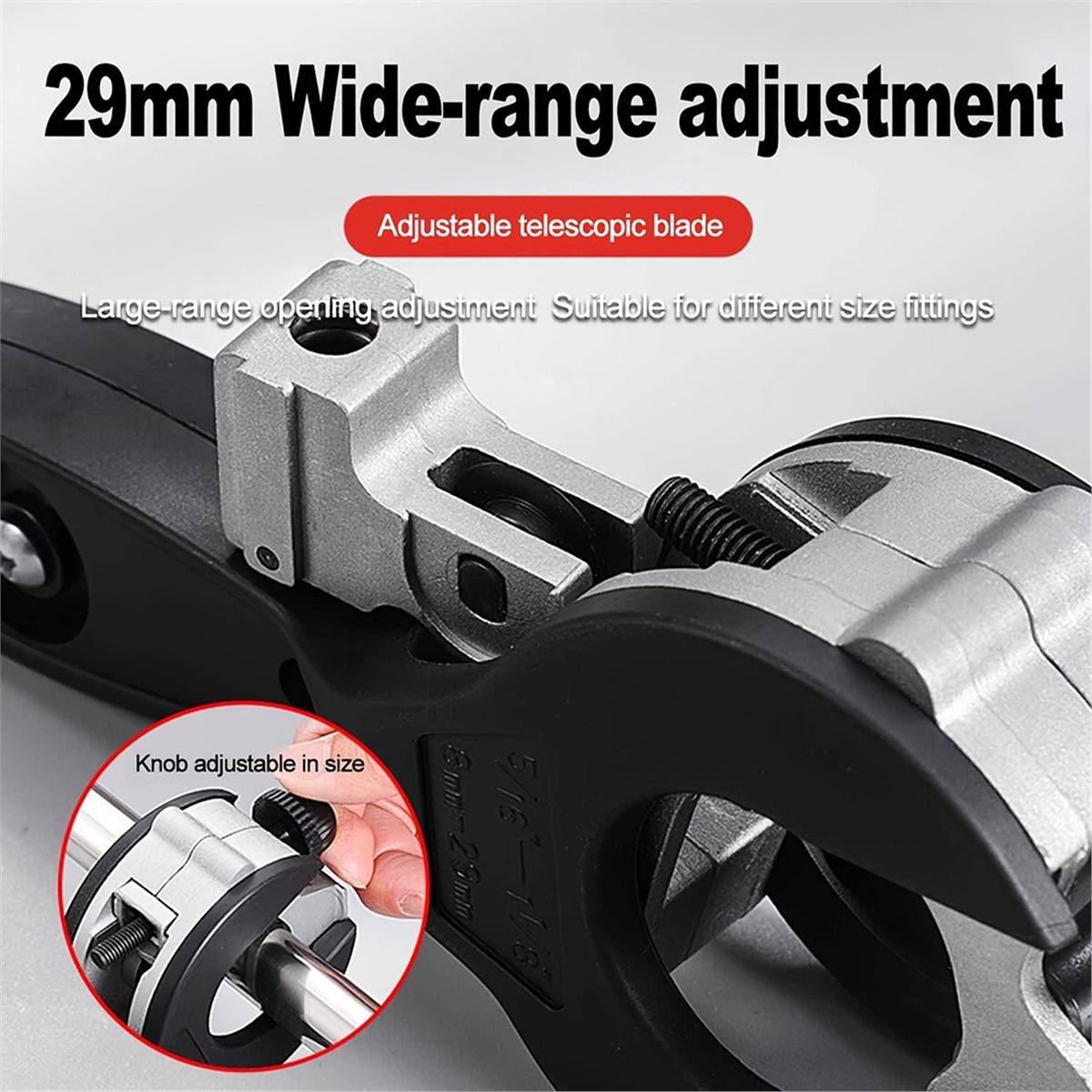 Pipe Cutter Ratchet - Ratschenrohrschneider - Vielseitiges Handwerkzeug für Kupfer-,