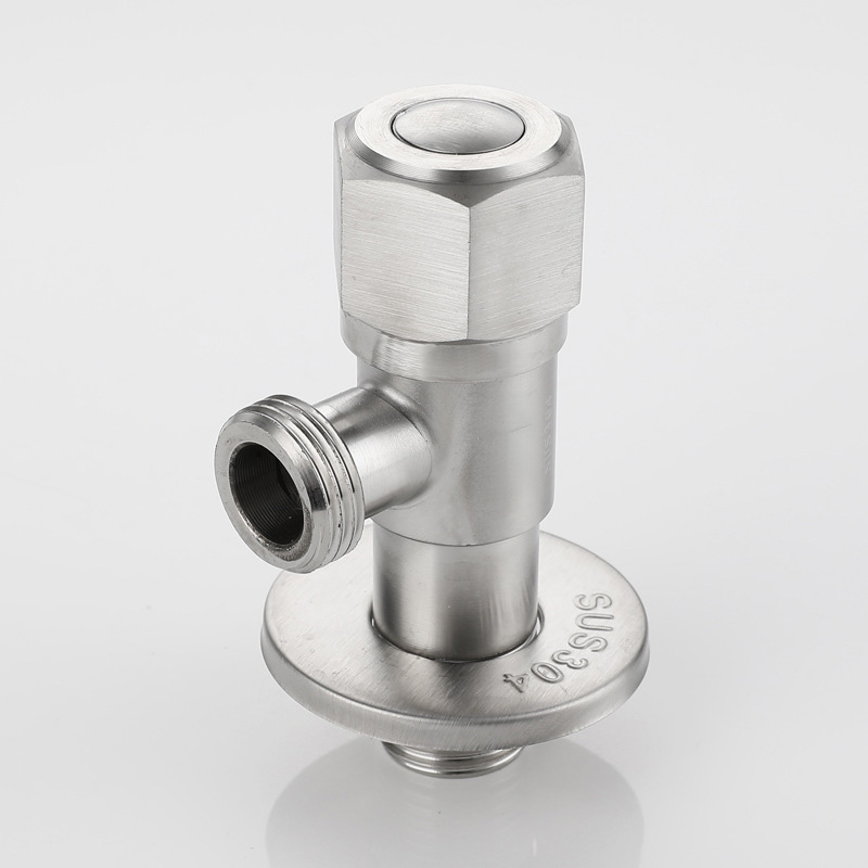 Toilet Fill Valve - Eckventil aus Edelstahl, G1/2, Kalt- und