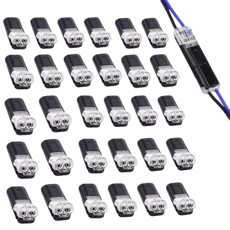 30 Stück 2-polige Push-Fit-Kab – Push Fit Connector Bewertung und Preis