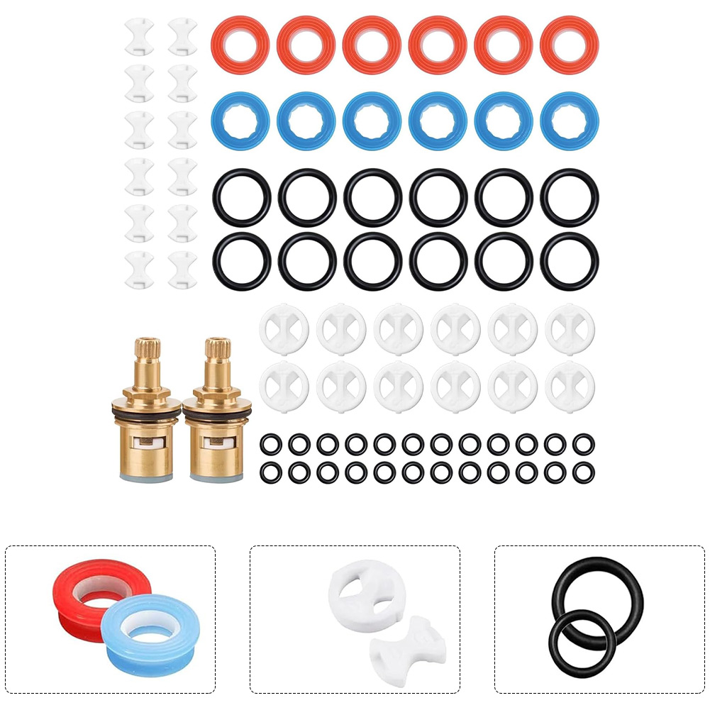 2er-Pack Messing-Armaturenkart – Silicone Tap Washer Bewertung und Preis