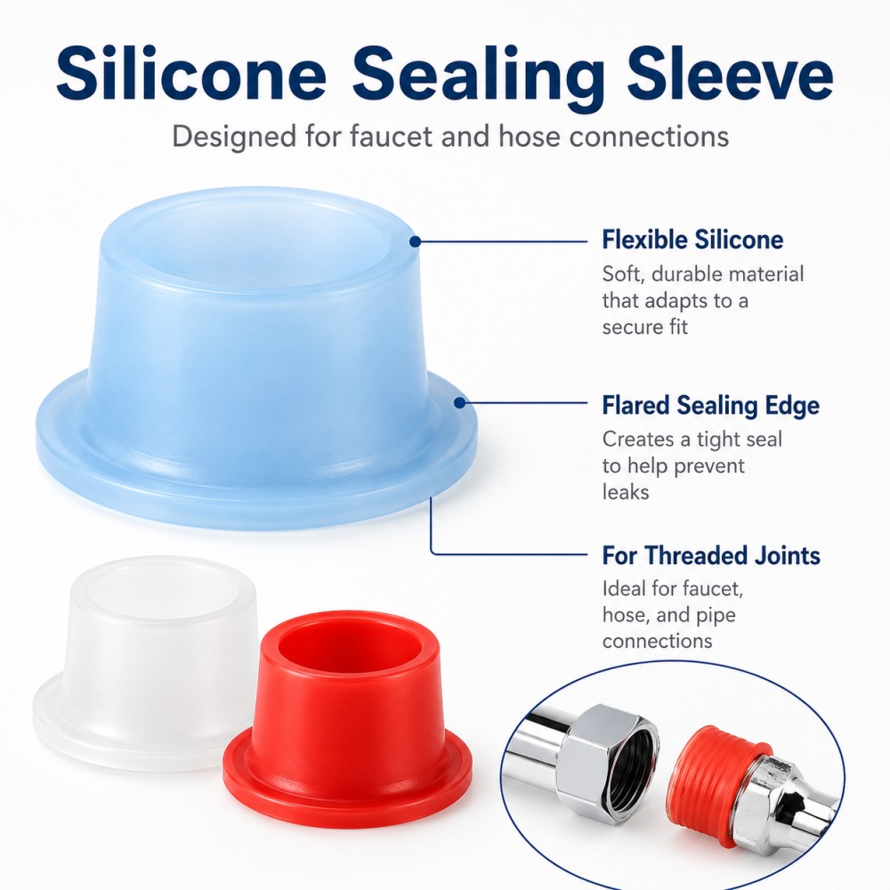 Silikon-Dichtungshülse für Arm – Silicone Tap Washer Bewertung und Preis