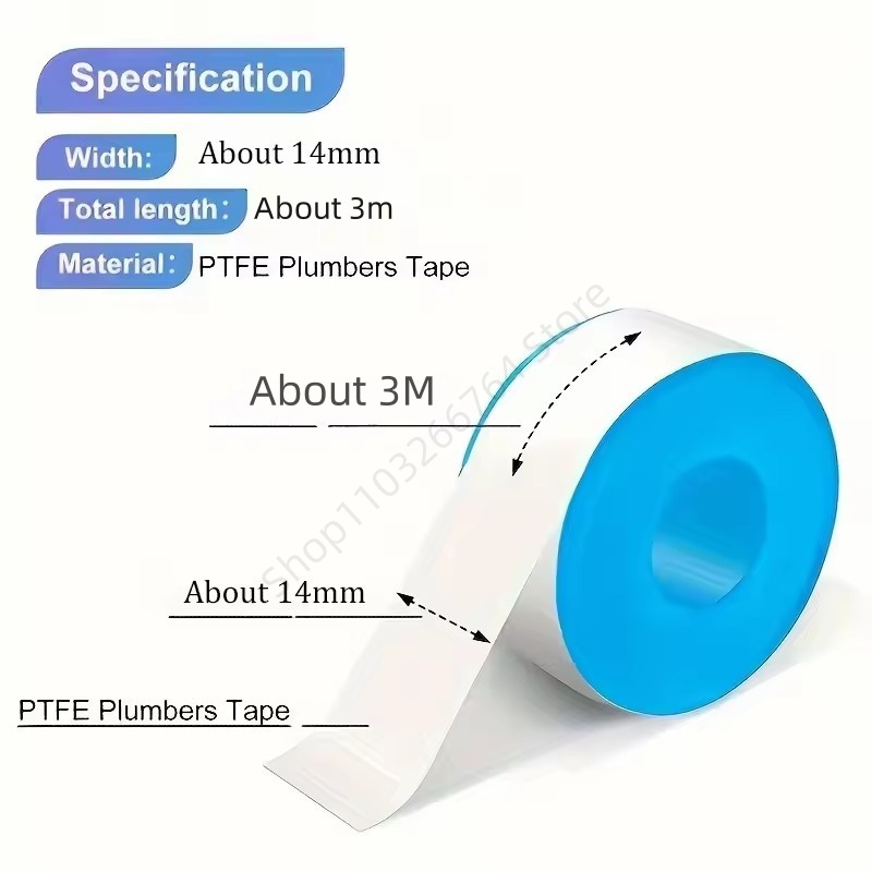 1/5/10 Stück PTFE-Wasserschlau – Ptfe Tape Thread Bewertung und Preis