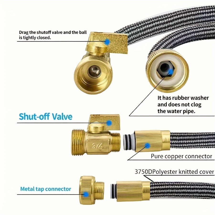 Hochwertiger erweiterbarer Gar – Flexible Hose Braided Bewertung und Preis
