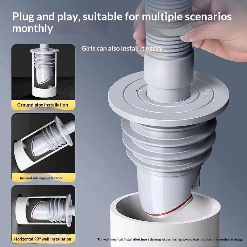 Badezimmer-Abflussdichtungsrin – Drain Pipe Clip Bewertung und Preis
