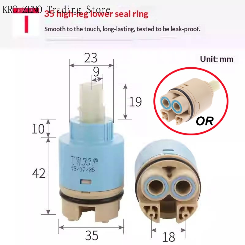 1 Stück Kunststoff-Keramikkart – Basin Mixer Cartridge Bewertung und Preis
