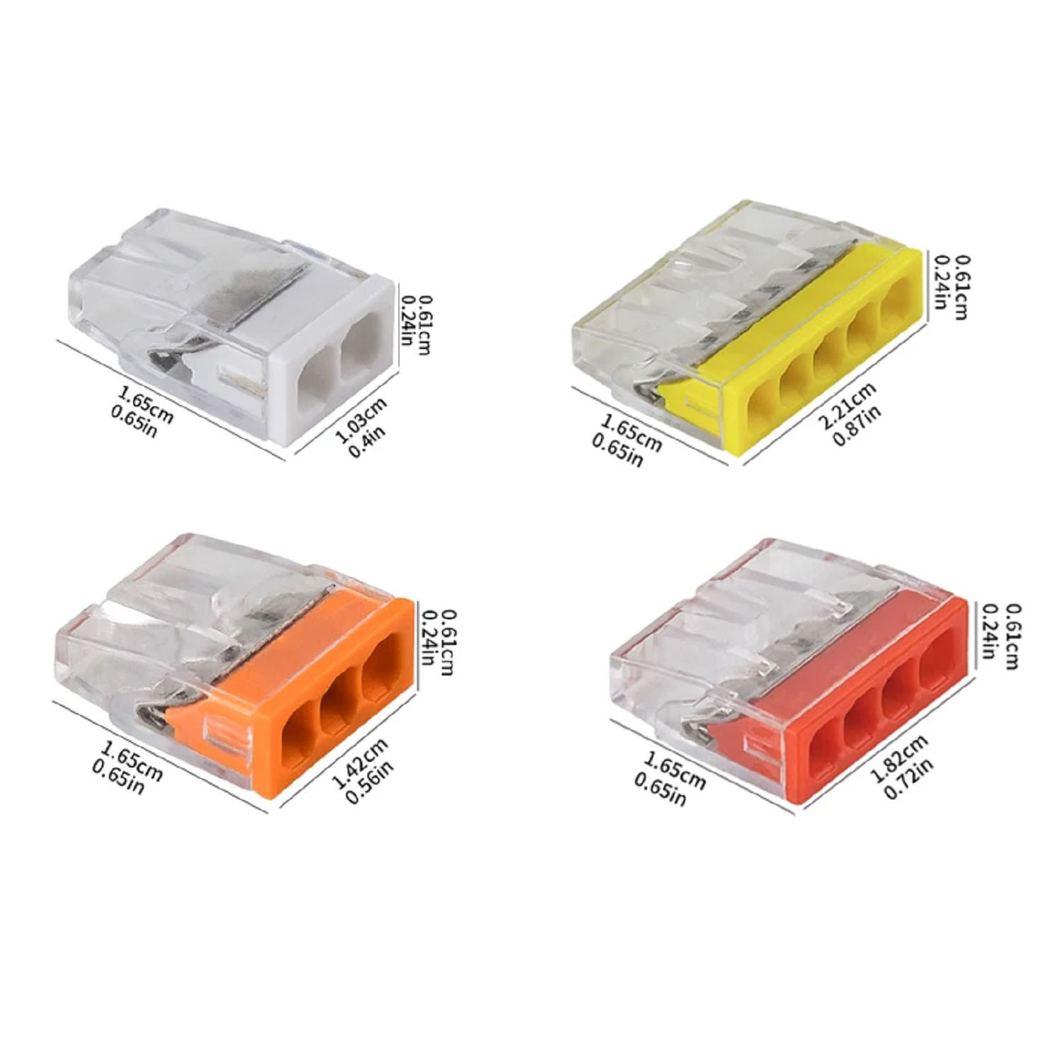 50 Stück 2/3/4/5-polige Schnel – Push Fit Connector Bewertung und Preis