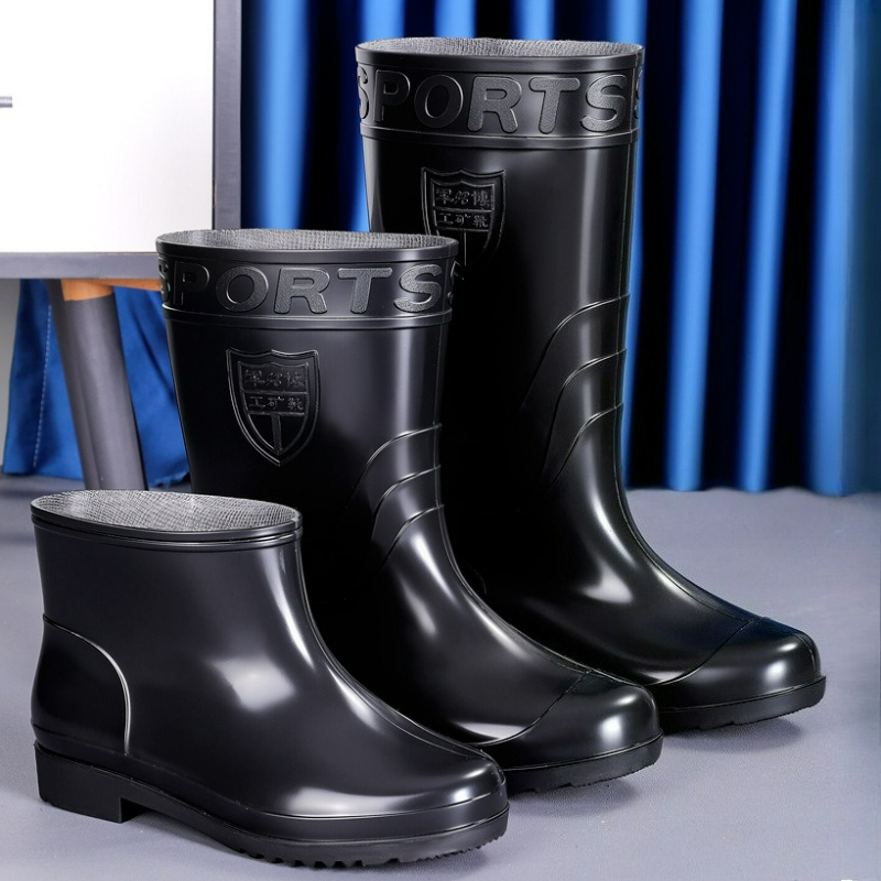Herren-Regenstiefel, Arbeitsst – Pipe Bending Spring Bewertung und Preis