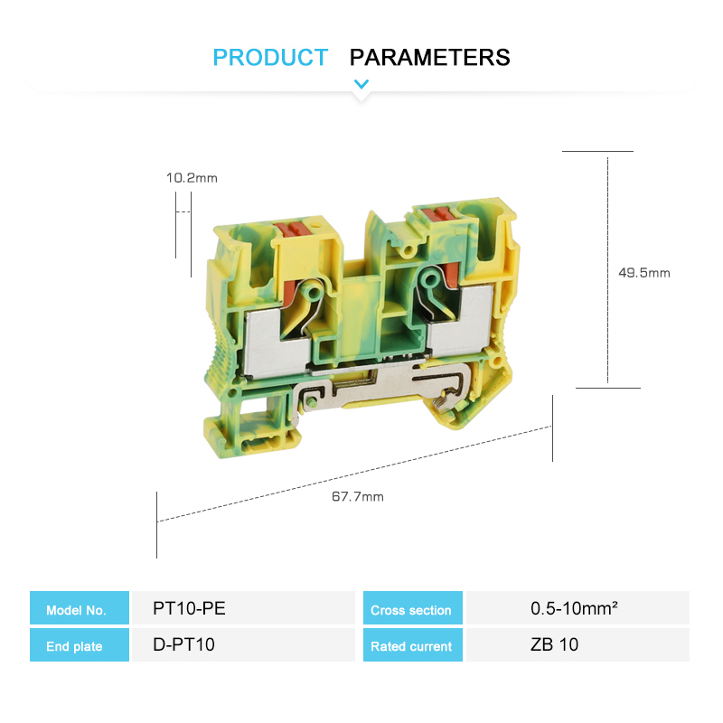 PT10-PE Push-in-Erdungszug dur – Push Fit Connector Bewertung und Preis