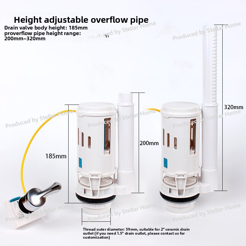 Frontseitiger Schraubenschlüss – Toilet Fill Valve Bewertung und Preis