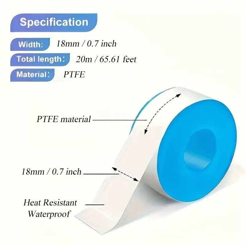 2/5 Stück 17mm x 20m PTFE-Gewi – Ptfe Tape Thread Bewertung und Preis