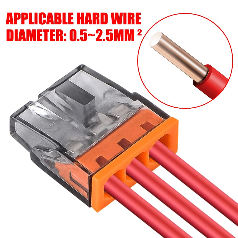 3-Loch-Elektrokabel-Schnellver – Push Fit Connector Bewertung und Preis