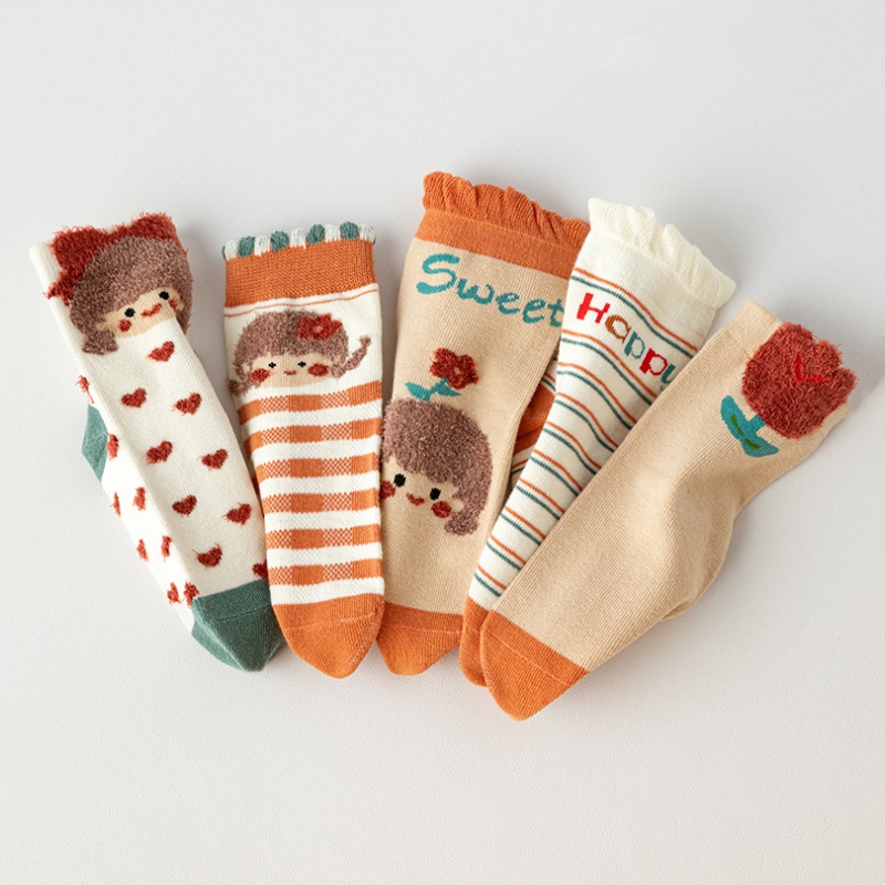 5 Paar Kindersocken für Mädche – Pipe Bending Spring Bewertung und Preis