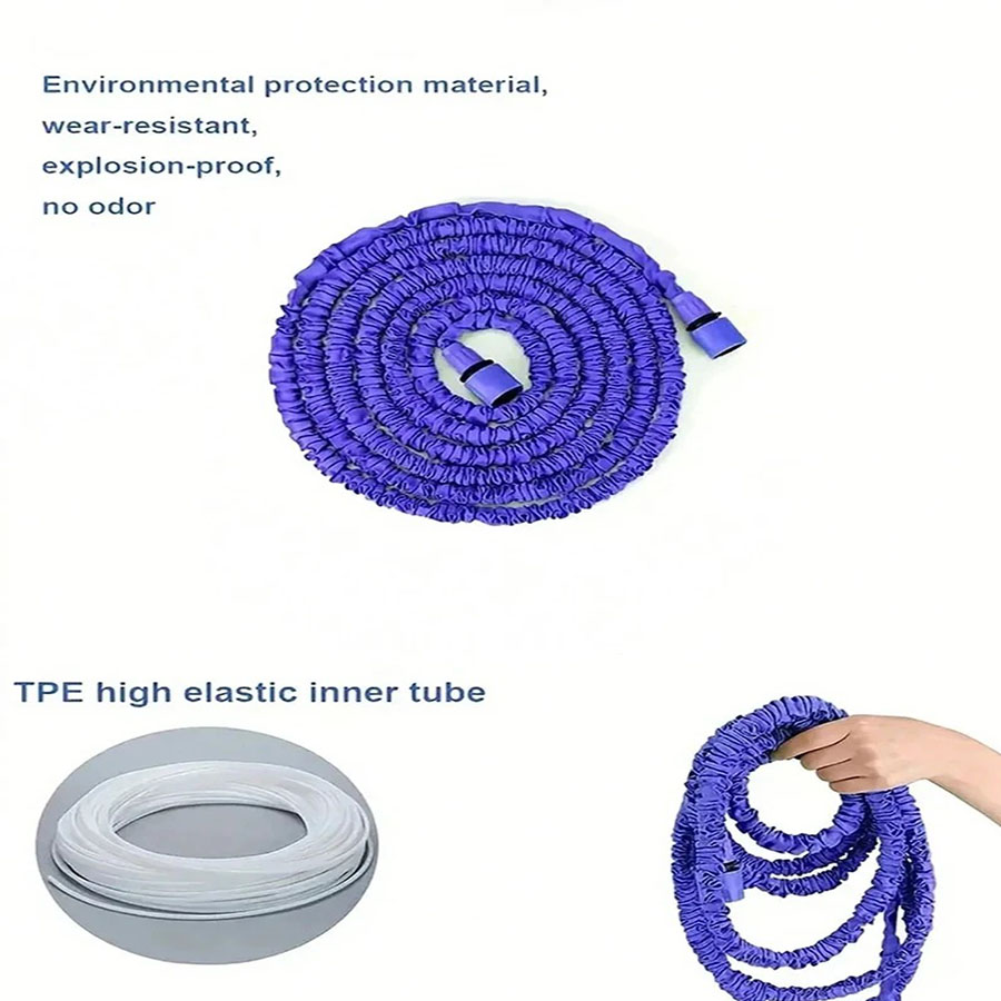 25FT-200FT Ausziehbarer Garten – Flexible Hose Braided Bewertung und Preis